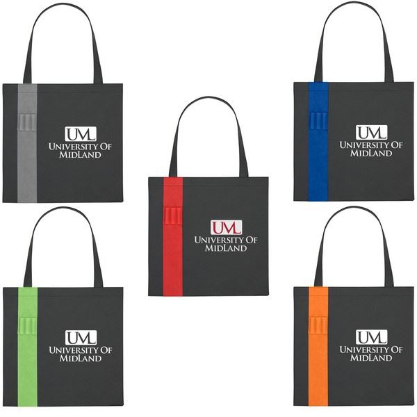 JH3045 Non-Woven Colony Tote With Custom Imprint